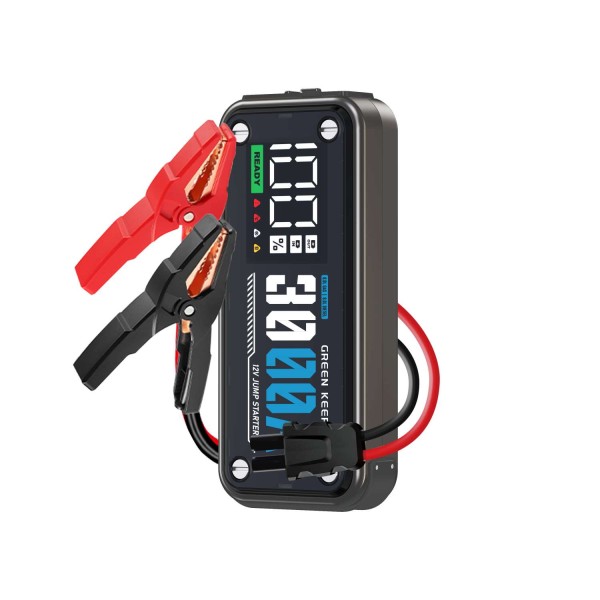 汽車(chē)應(yīng)急啟動(dòng)電源-格睿鎧鉑GK-J1208,12v/3000A 汽車(chē)臨時(shí)啟動(dòng)電源